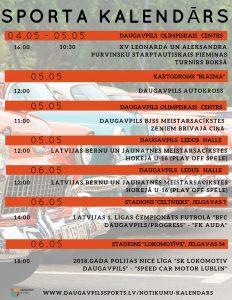 Daugavpils sporta kalendārs