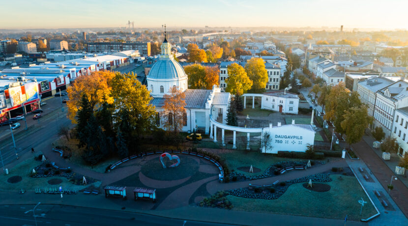 “I Love Daugavpils” an open-air art object