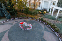 “I Love Daugavpils” an open-air art object