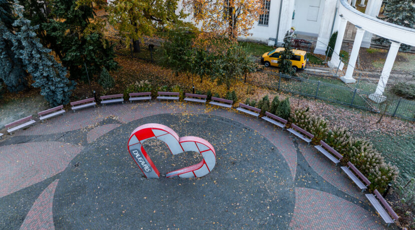 “I Love Daugavpils” an open-air art object