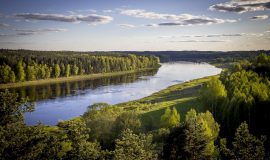 Daugavpils stage of the regional cycle route Nr.35 “Daugavas loki”