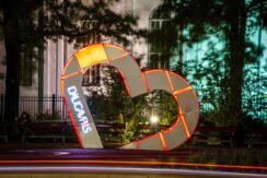 “I Love Daugavpils” an open-air art object
