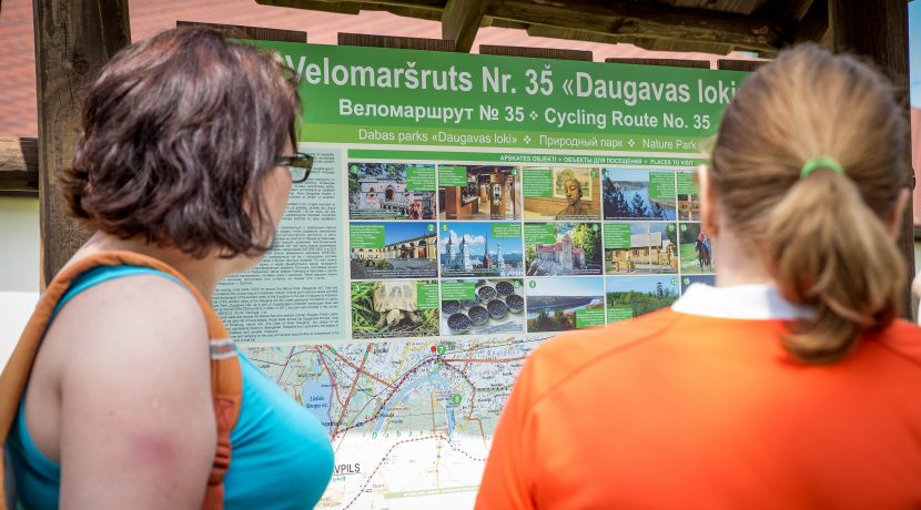 Cycle route No. 35 “Daugavas loki”