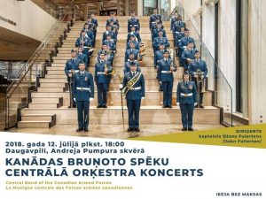 Kanādas Bruņoto spēku Centrālā orķestra koncerts