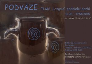 Studijas „Latgale” keramiķu izstāde „Podvāze”