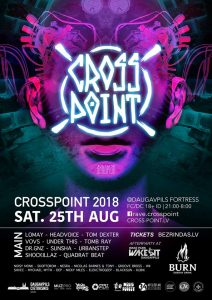 Elektroniskās mūzikas festivāls “Crosspoint 2018”