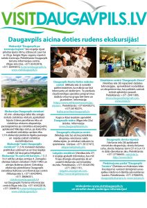 Rudens ekskursijas skolēniem Daugavpilī