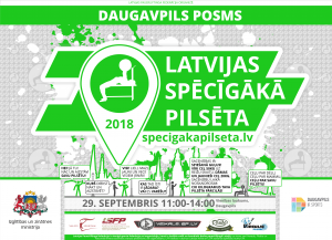 Latvijas spēcīgākās pilsētas posms Daugavpilī