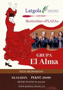 Grupas “El Alma!” koncerts
