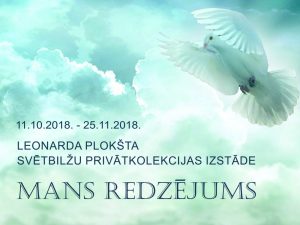 Leonarda Plokšta svētbilžu privātkolekcijas izstāde – “Mans redzējums”