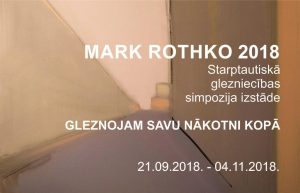 Starptautiskais glezniecības simpozijs MARK ROTHKO 2018