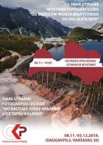 Ivara Utināna fotogrāfiju izstāde “No Baltijas jūras krastiem līdz Tatru kalniem”