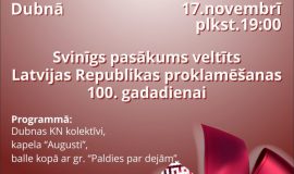 Latvijas simtgades pasākumi Daugavpils novadā