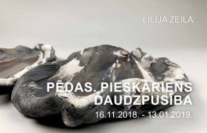 Lilijas Zeiļas darbu izstāde “PĒDAS. PIESKĀRIENS. DAUDZPUSĪBA”