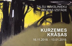 Talsu mākslinieku grupas izstāde “Kurzemes krāsas”