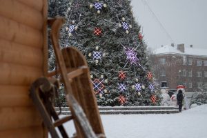 Zvaigžņotie Ziemassvētki Daugavpilī iemirdzas visā krāšņumā