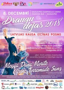 Sporta deju sacensības “Draugu dejas”