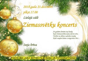 Ziemassvētku koncerts Staņislava Broka Daugavpils Mūzikas vidusskolā