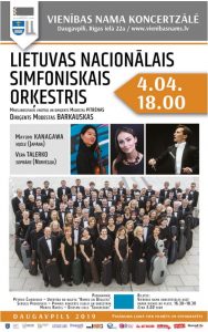Lietuvas Nacionālā simfoniskā orķestra koncerts