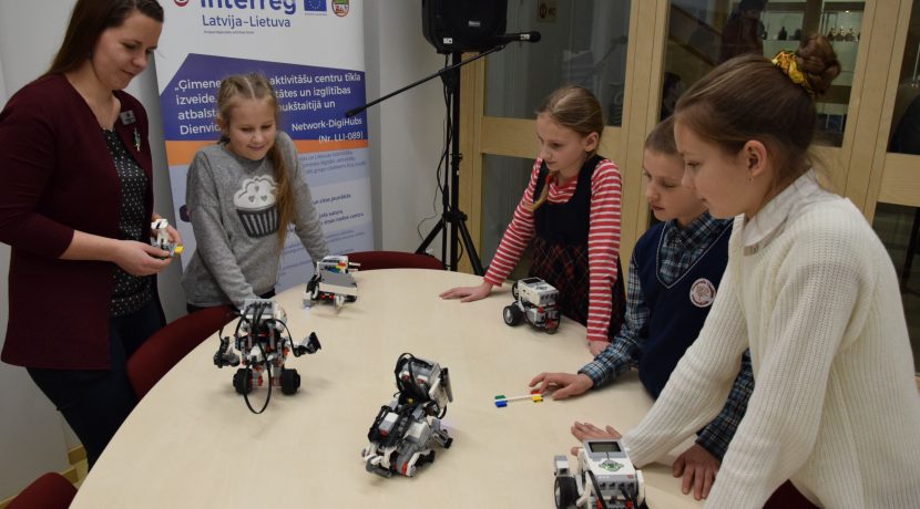 Familienzentrum für digitale Aktivitäten in der Zentralen Bibliothek Latgale