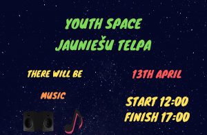 Pasākums jauniešiem “Youth Space”