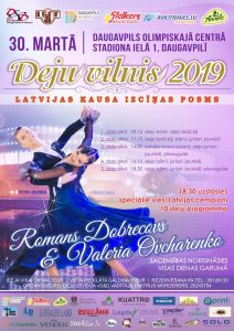 Соревнования этапа кубка Латвии «Deju vilnis 2019»