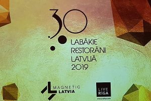 Restorāns Silenes Terases ir iekļuvis TOP 30 Labākajos restorānos Latvijā 2019! 