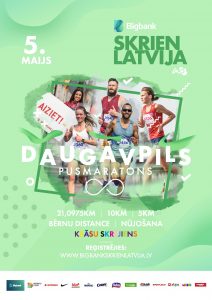 Bigbank Skrien Latvija Daugavpils pusmaratons 2019