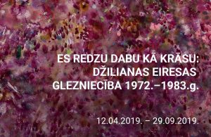 “I see nature like colour” exhibition by Gillian Ayres