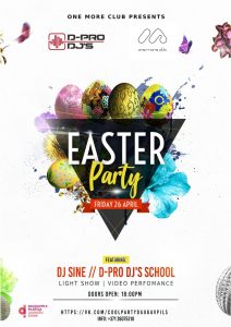 Ballīte jauniešiem “One more Easter Party!”