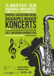 Eiropas saksofona diena Daugavpils novadā
