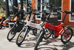 Verleih von Elektrofahrräder, Karts und Sup-Brätter „e-bike“