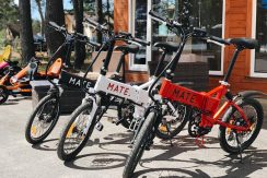 Electric bicycle, go-cart and SUP board rental “e-bike”