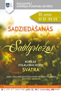 Sadziedāšanās Saulgriežos kopā ar folkloras kopu “Svātra”