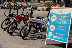 Verleih von Elektrofahrräder, Karts und Sup-Brätter „e-bike“