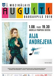 Aijas Andrejevas koncerts Daugavpilī