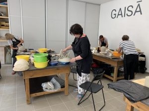 Starptautiskā keramikas mākslas simpozija izstādes atklāšana Rotko centrā