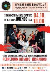 Spāņu un latīņamerikāņu deju un mūzikas programma “PERPETUUM RITMICO. HISPANICO”