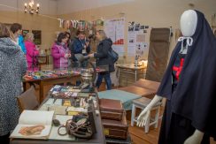 Medical exhibition with an exposition of birth control items