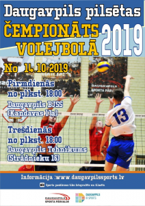 Daugavpils pilsētas čempionāts volejbolā 2019