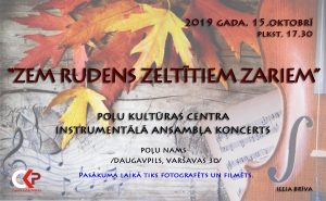 Koncerts “Zem rudens zeltītiem zariem”