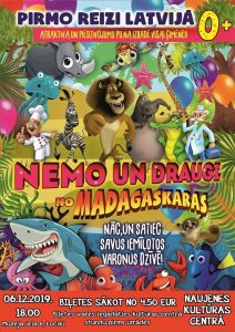 Šovs „Nemo un draugi no Madagaskaras”
