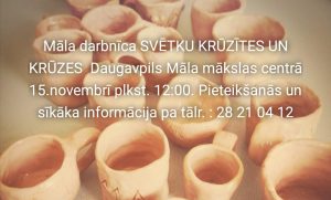 Māla darbnīca “Svētku krūzītes un krūzes”