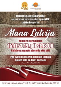 Svētku koncerts “Mana Latvija”
