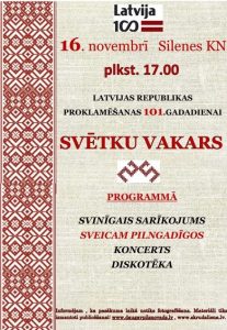 SVĒTKU VAKARS SILENĒ