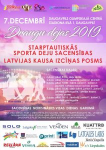 Starptautiskās sporta deju sacensības “Draugu dejas” / Latvijas kausa izcīņas posms