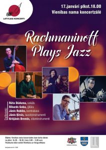 Koncertprogramma “Rachmaninoff Plays Jazz”
