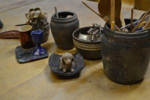Workshop for children and adults at Daugavpils Clay Art Centre