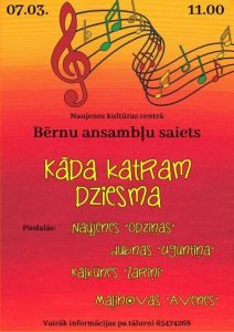 BĒRNU ANSAMBĻU SAIETS “KĀDA KATRAM DZIESMA”