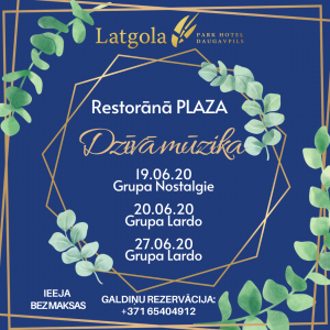 Dzīvās mūzikas vakars ar grupu “Nostalgie”
